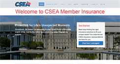 Desktop Screenshot of cseainsurance.com